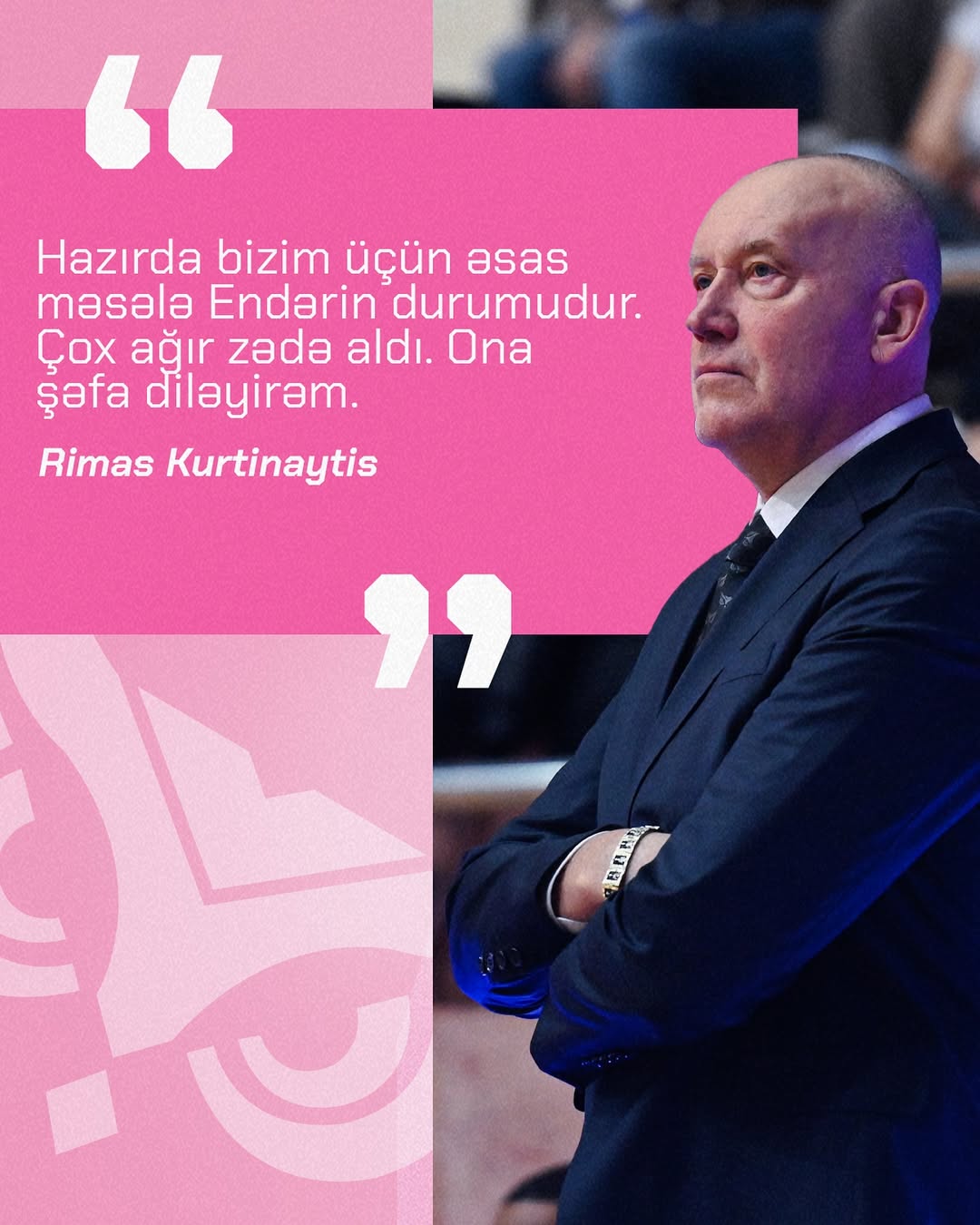 Baş məşqçimiz Rimas Kurtinaytisin “Neftçi” İK üzərində qələbədən sonra fikirləri: