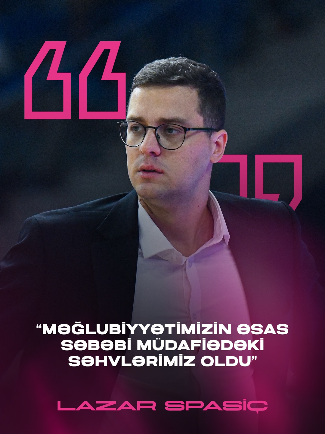 “Məğlubiyyətimizin əsas səbəbi müdafiədəki səhvlərimiz oldu”